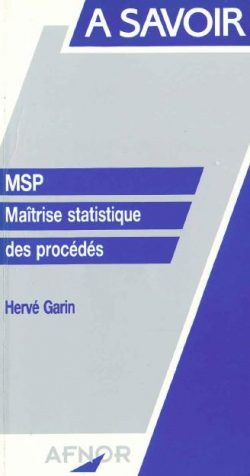 MSP : maitrise statistique des procédés